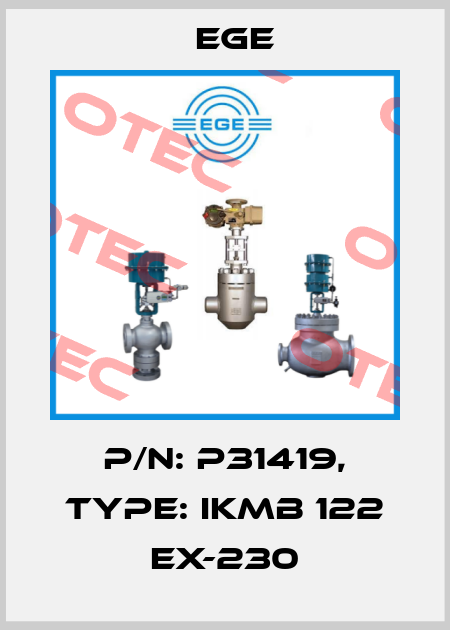 p/n: P31419, Type: IKMb 122 Ex-230 Ege