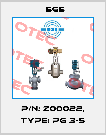 p/n: Z00022, Type: PG 3-5 Ege