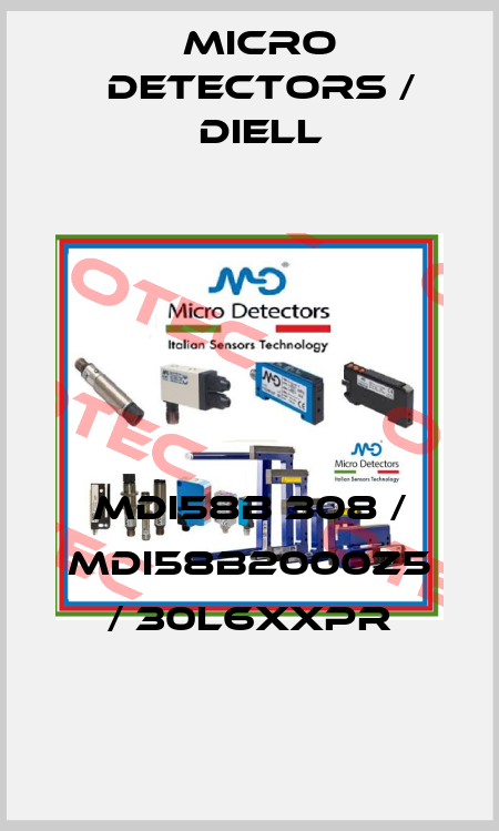 MDI58B 308 / MDI58B2000Z5 / 30L6XXPR
 Micro Detectors / Diell