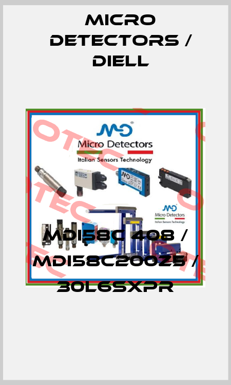 MDI58C 408 / MDI58C200Z5 / 30L6SXPR
 Micro Detectors / Diell