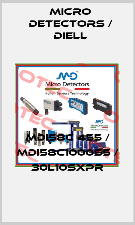MDI58C 455 / MDI58C1000S5 / 30L10SXPR
 Micro Detectors / Diell
