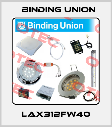 LAX312FW40 Binding Union