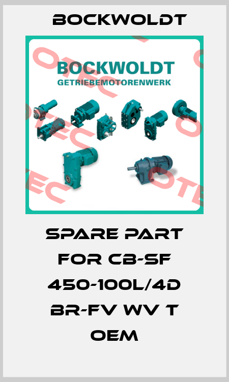 Spare part for CB-SF 450-100L/4D Br-Fv Wv T OEM Bockwoldt