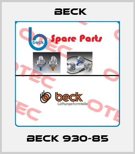 BECK 930-85 Beck