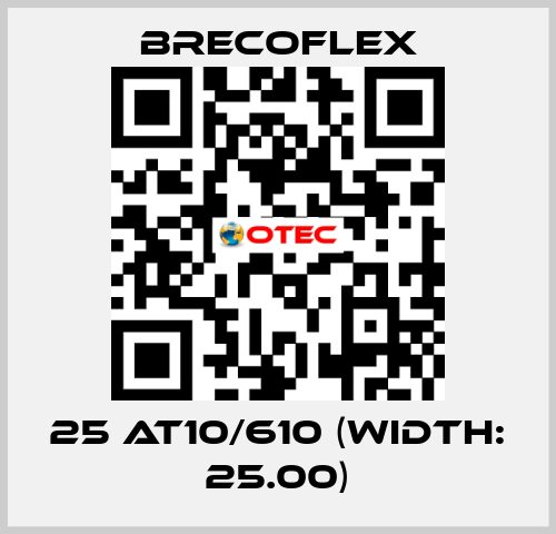 25 AT10/610 (Width: 25.00) Brecoflex