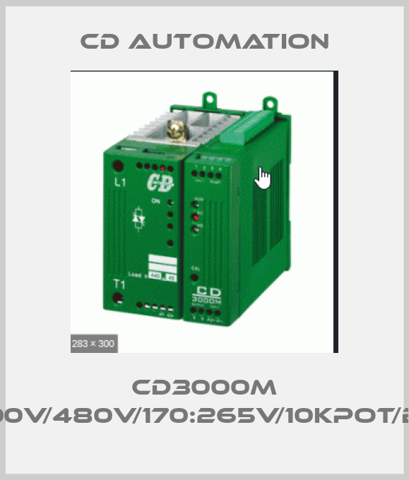 CD3000M 2PH/35A/400V/480V/170:265V/10KPot/BF008/NF/IM-big