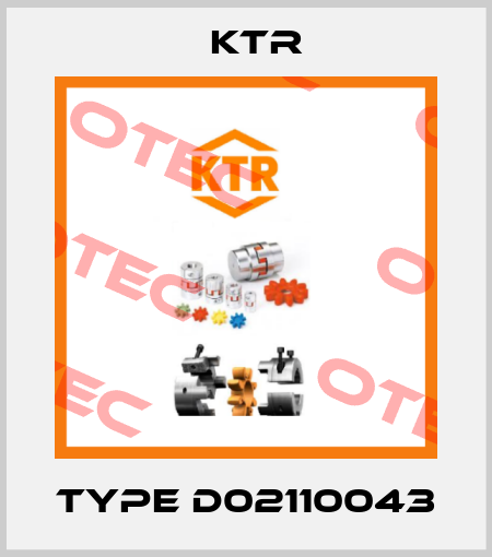 Type D02110043 KTR