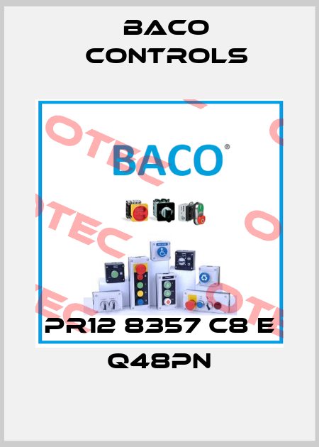 PR12 8357 C8 E Q48PN Baco Controls
