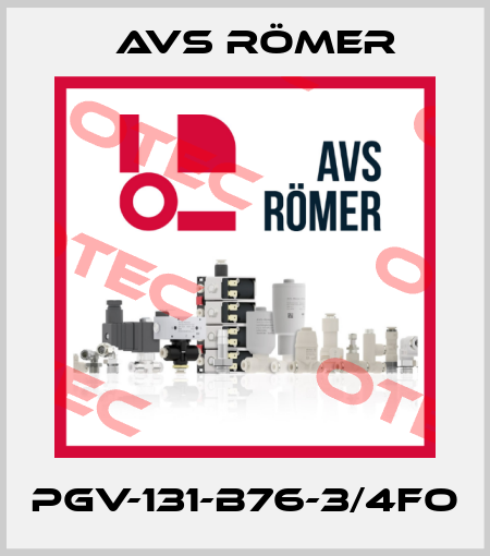 PGV-131-B76-3/4FO Avs Römer