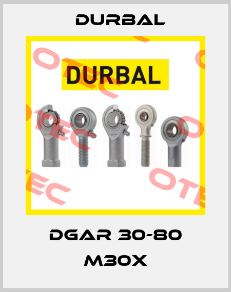 DGAR 30-80 M30x Durbal