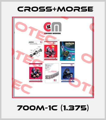 700M-1C (1.375) Cross+Morse