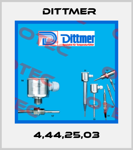 4,44,25,03 Dittmer