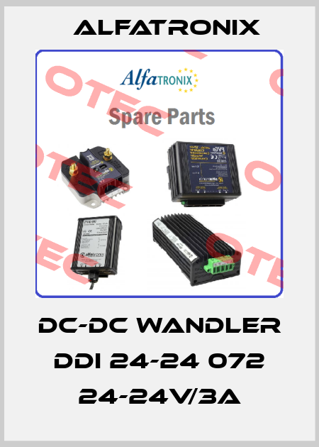 DC-DC Wandler DDi 24-24 072 24-24V/3A Alfatronix