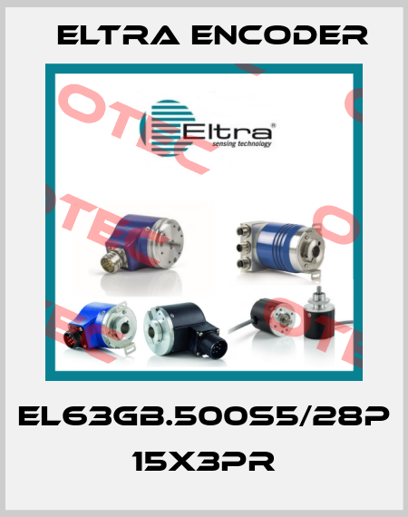 EL63GB.500S5/28P 15X3PR Eltra Encoder