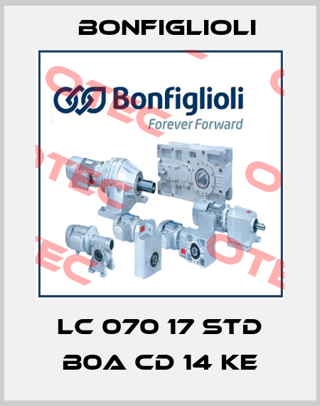 LC 070 17 STD B0A CD 14 KE Bonfiglioli