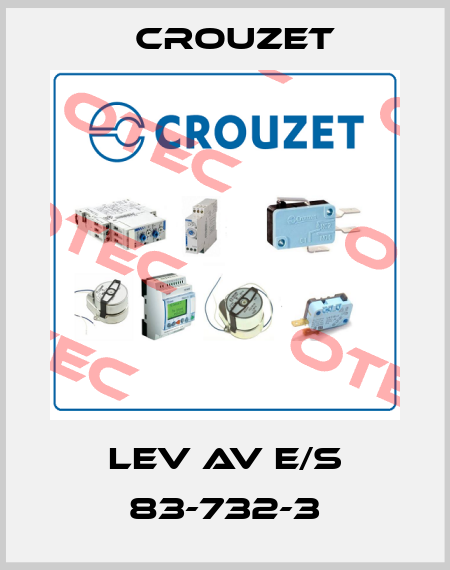 LEV AV E/S 83-732-3 Crouzet