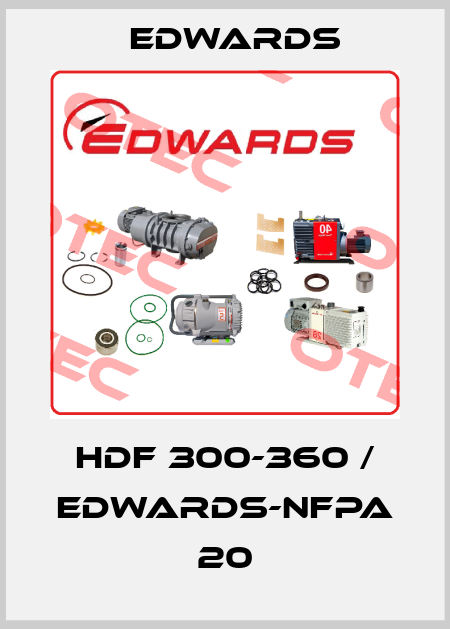 HDF 300-360 / EDWARDS-NFPA 20 Edwards
