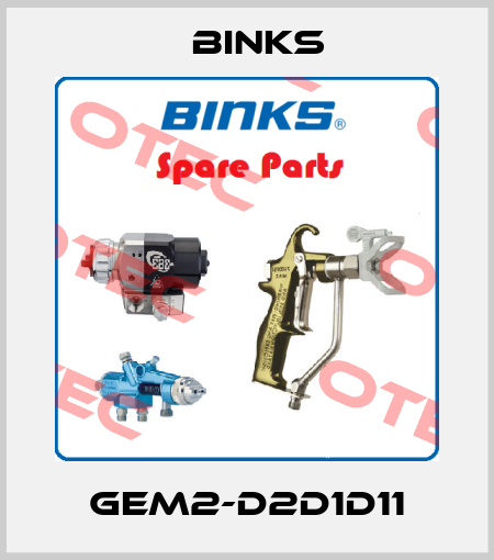 GEM2-D2D1D11 Binks