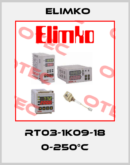 RT03-1K09-18 0-250°C Elimko