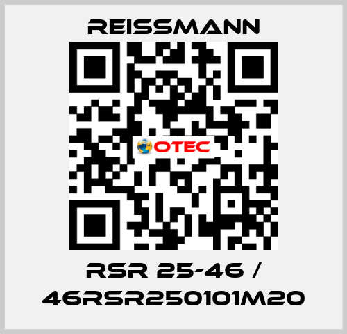 RSR 25-46 / 46RSR250101M20 Reissmann