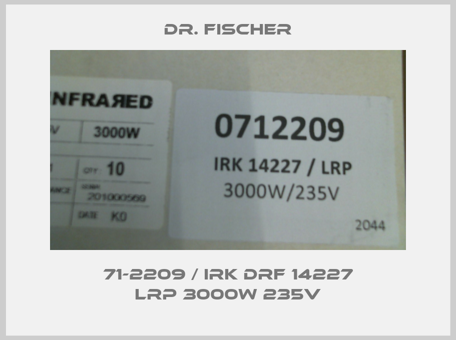71-2209 / IRK DRF 14227 LRP 3000W 235V-big