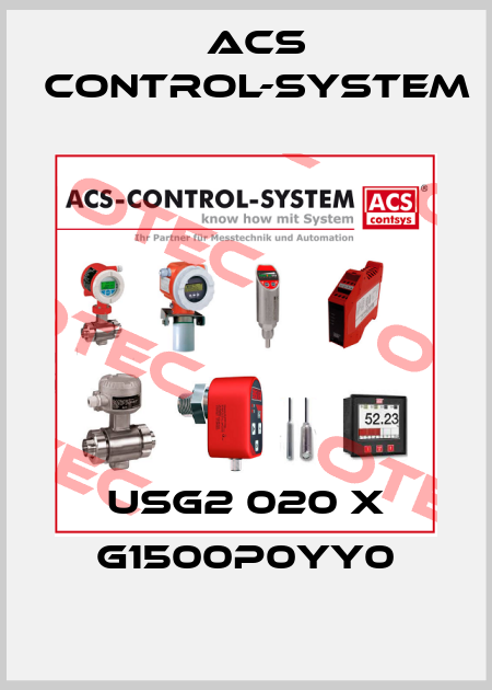 USG2 020 X G1500P0YY0 Acs Control-System