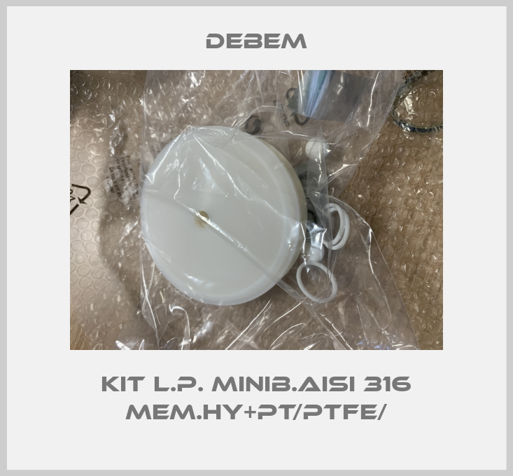 KIT L.P. MINIB.AISI 316 MEM.HY+PT/PTFE/-big