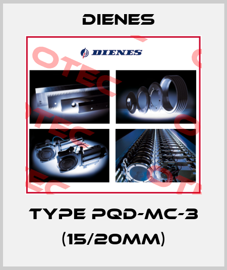 Type PQD-MC-3 (15/20mm) Dienes
