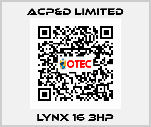 LYNX 16 3HP ACP&D LIMITED
