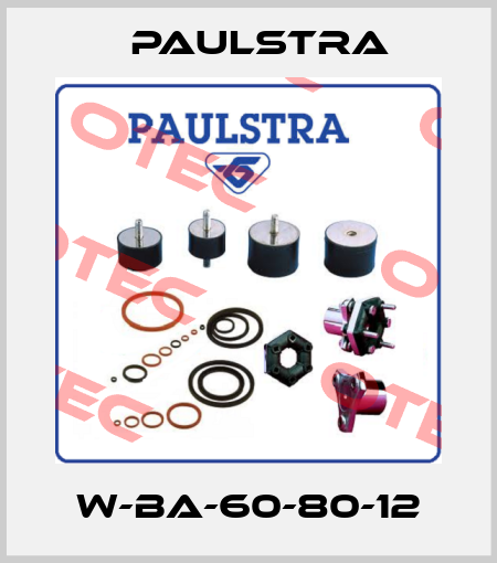 W-BA-60-80-12 Paulstra