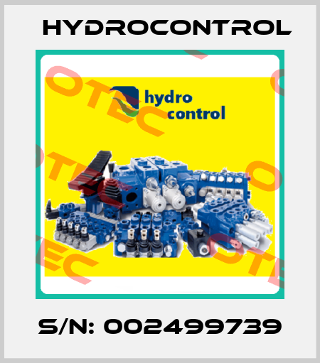 S/N: 002499739 Hydrocontrol
