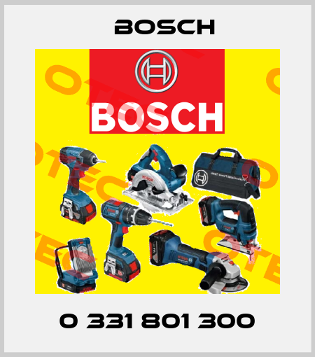 0 331 801 300 Bosch
