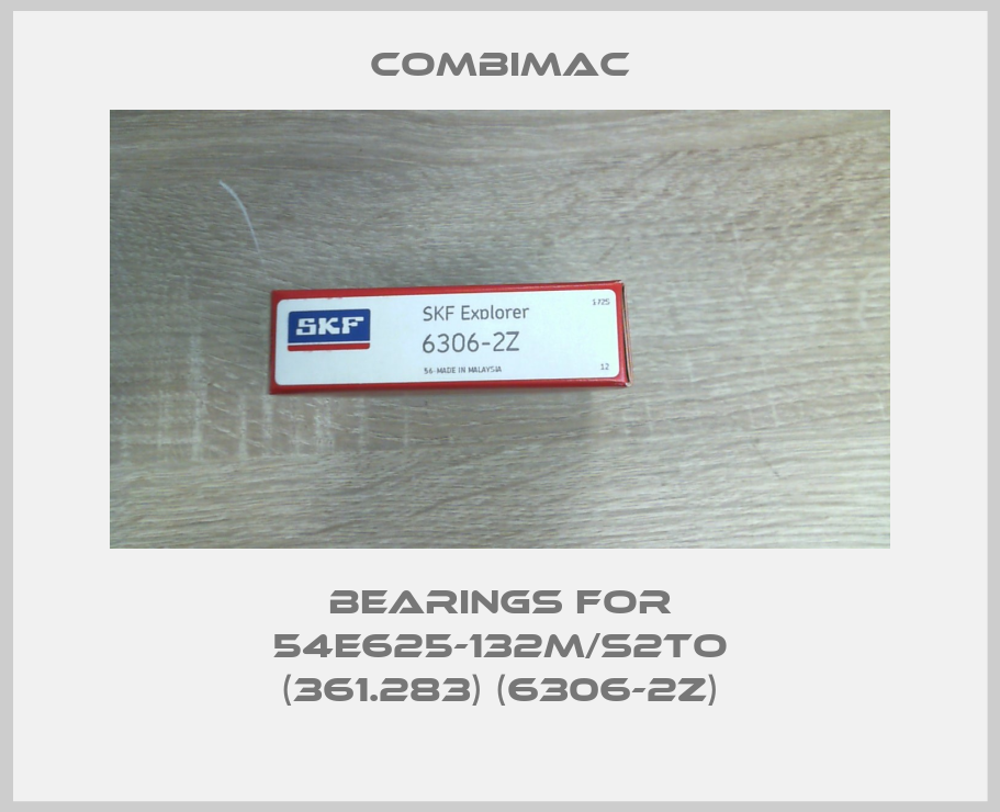 bearings for 54E625-132M/S2TO (361.283) (6306-2z)-big