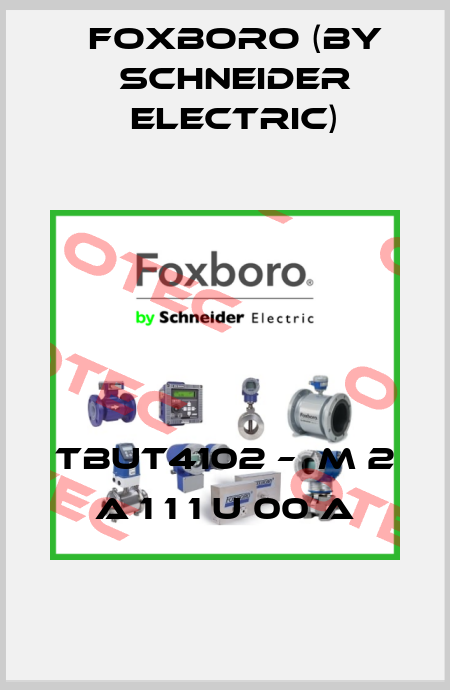 TBUT4102 –  M 2 A 1 1 1 U 00 A Foxboro (by Schneider Electric)