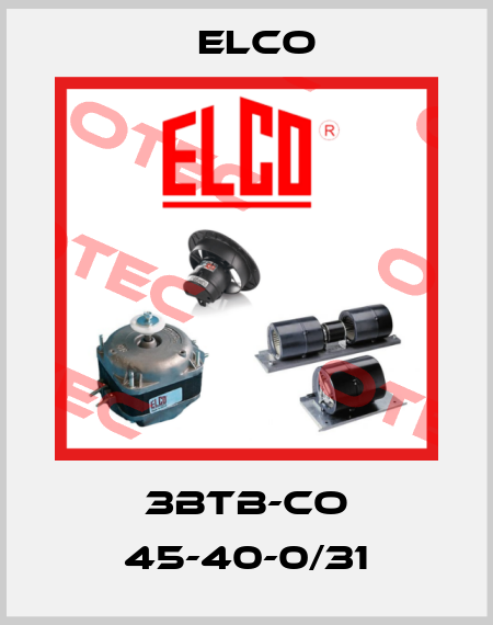 3BTB-CO 45-40-0/31 Elco