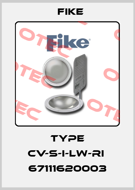 Type CV-S-I-LW-RI  67111620003 FIKE