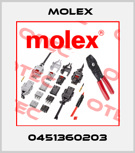0451360203 Molex