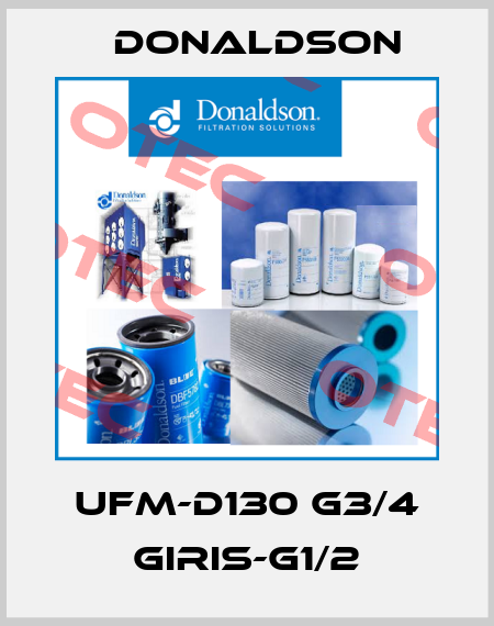 UFM-D130 G3/4 GIRIS-G1/2 Donaldson