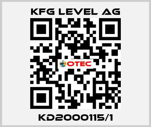 KD2000115/1 KFG Level AG