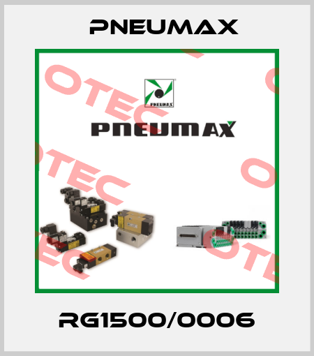 RG1500/0006 Pneumax