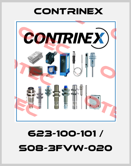 623-100-101 / S08-3FVW-020 Contrinex