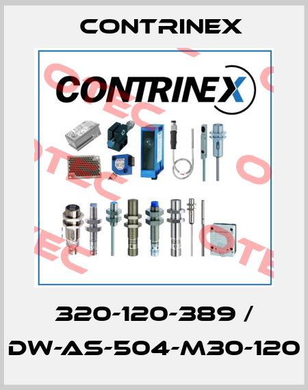 320-120-389 / DW-AS-504-M30-120 Contrinex