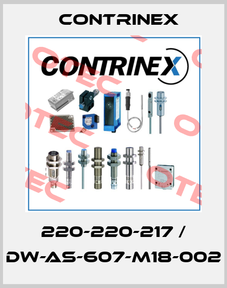 220-220-217 / DW-AS-607-M18-002 Contrinex