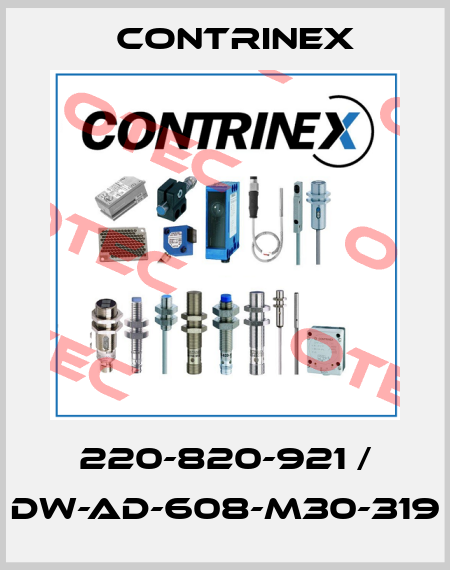 220-820-921 / DW-AD-608-M30-319 Contrinex