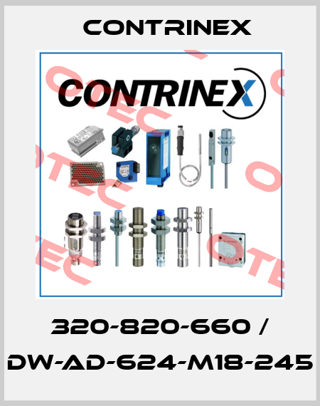 320-820-660 / DW-AD-624-M18-245 Contrinex