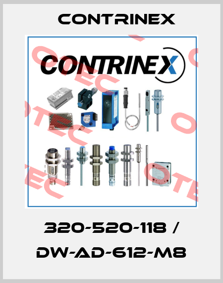 320-520-118 / DW-AD-612-M8 Contrinex