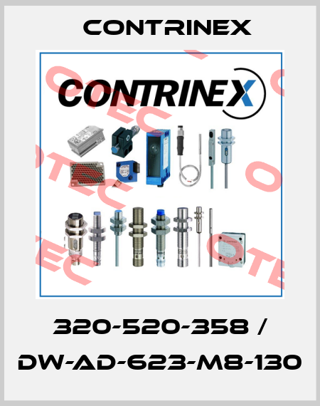320-520-358 / DW-AD-623-M8-130 Contrinex