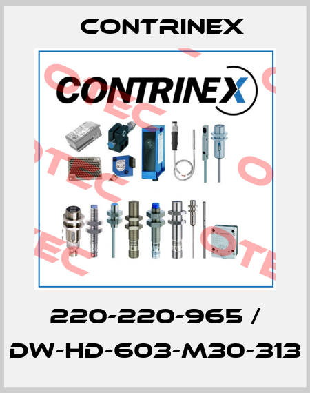220-220-965 / DW-HD-603-M30-313 Contrinex