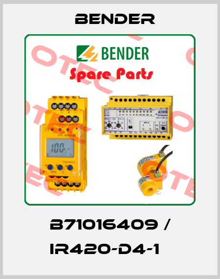 B71016409 / IR420-D4-1   Bender