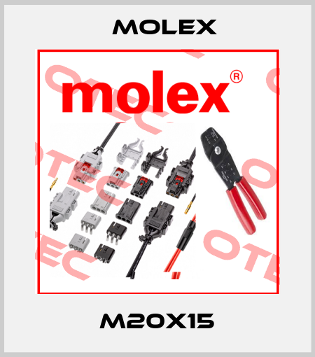 M20x15 Molex